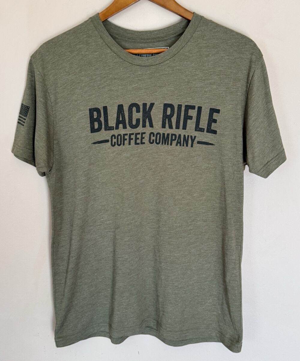 Black Rifle Coffee Company Green T-Shirt Large